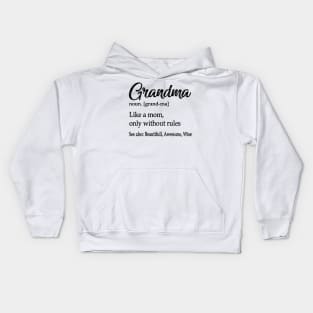 grandma Kids Hoodie